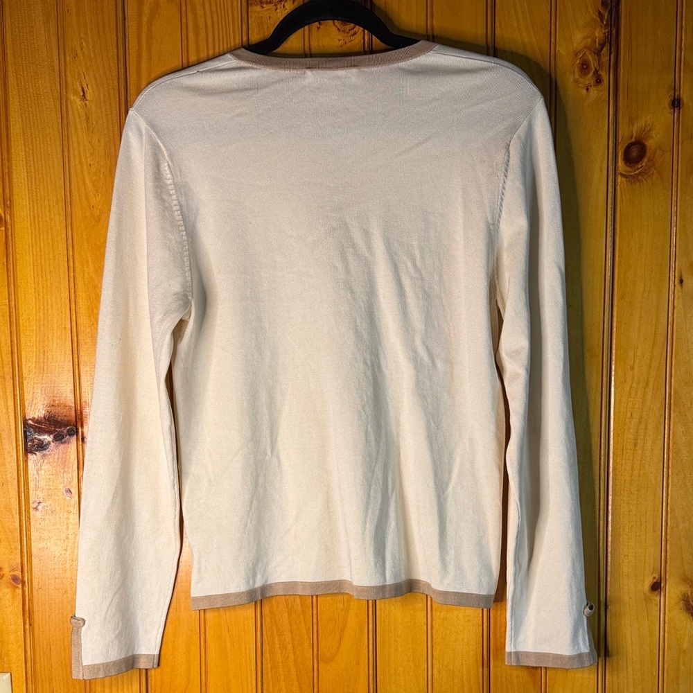 Pendleton Cream and Tan Button-Down Shirt - Picture 7 of 7